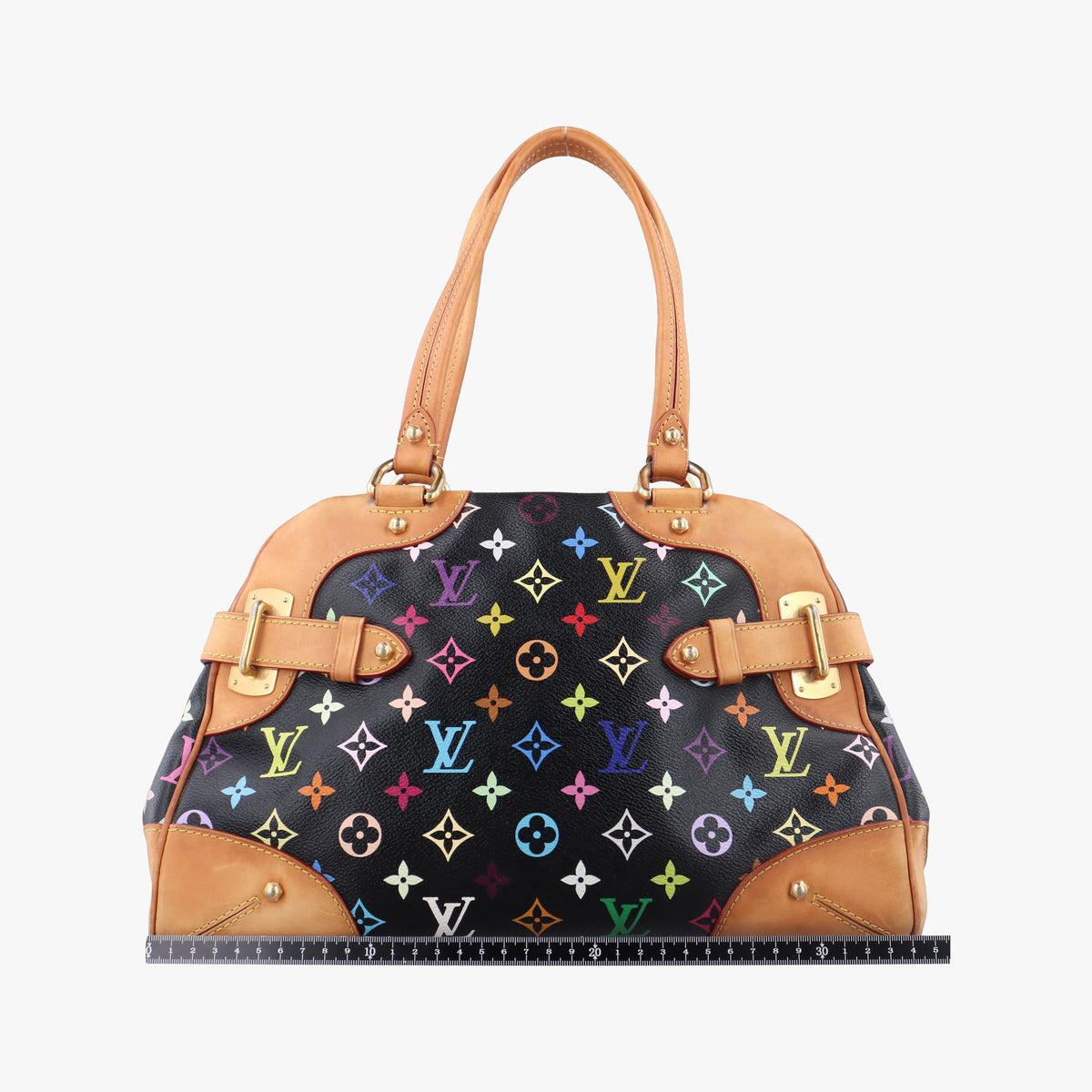 Vintage Louis Vuitton Claudia Noir Monogram Multicolore M40194 handbag | stylenewstar