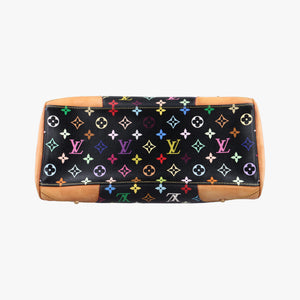 Vintage Louis Vuitton Claudia Noir Monogram Multicolore M40194 handbag | stylenewstar
