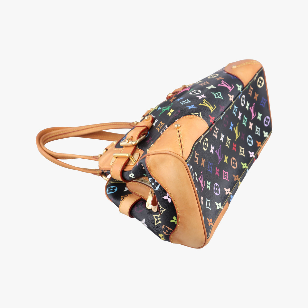 Vintage Louis Vuitton Claudia Noir Monogram Multicolore M40194 handbag | stylenewstar