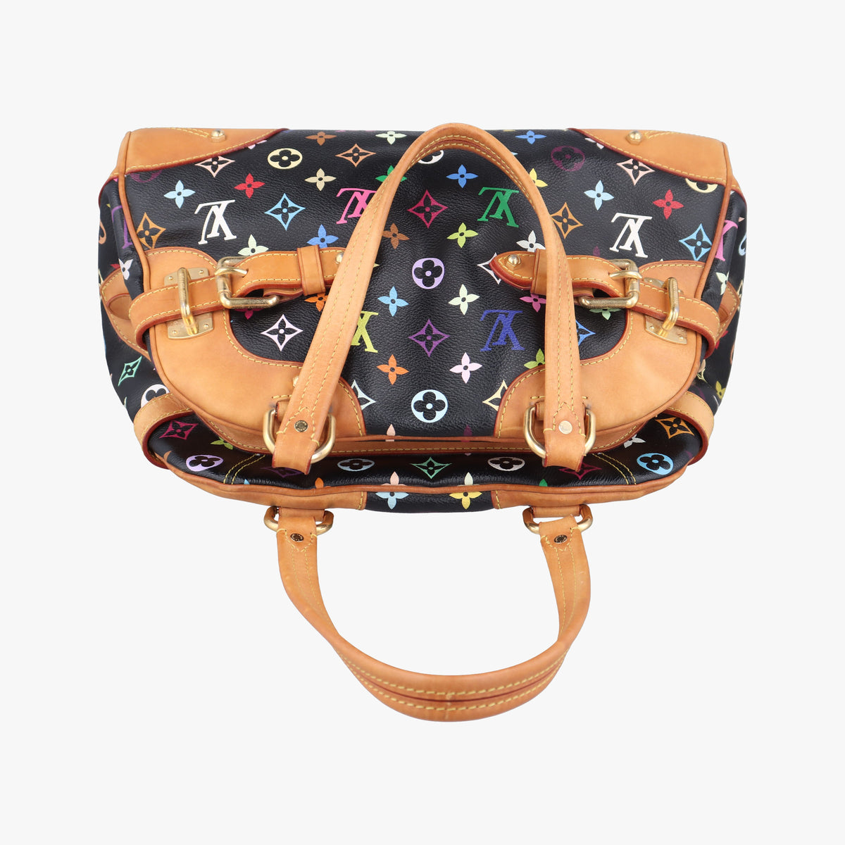 Vintage Louis Vuitton Claudia Noir Monogram Multicolore M40194 handbag | stylenewstar
