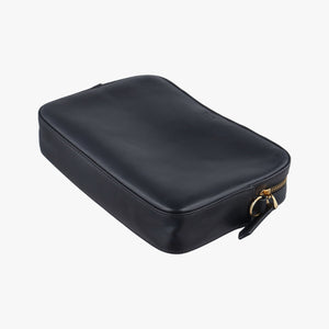 Pre-owned Fendi Monster Camera case Black Leather 7M0286 shoulderbag | stylenewstar