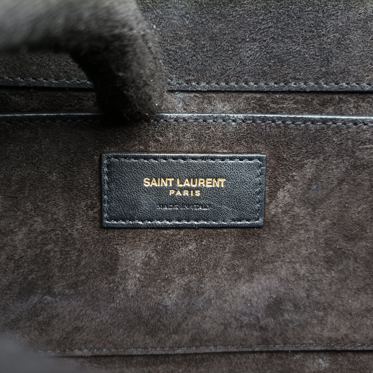 Pre-owned Yves Saint Laurent KATE Golden Leather 469390 shoulderbag | stylenewstar