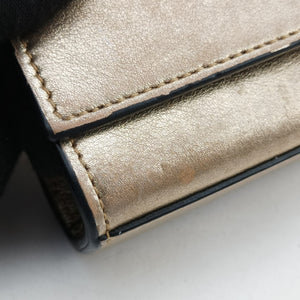 Pre-owned Yves Saint Laurent KATE Golden Leather 469390 shoulderbag | stylenewstar