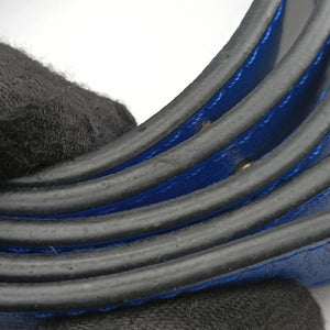 Secondhand Loewe Hammock Black×blue Leather  shoulderbag | stylenewstar