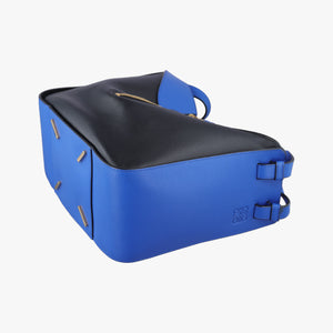 Secondhand Loewe Hammock Black×blue Leather  shoulderbag | stylenewstar