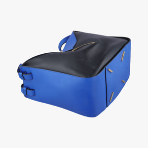 Secondhand Loewe Hammock Black×blue Leather  shoulderbag | stylenewstar