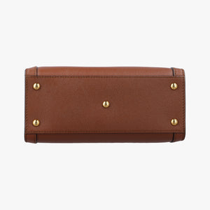 Pre-owned Gucci Diana Mini Brown leather 655661 shoulderbag | stylenewstar