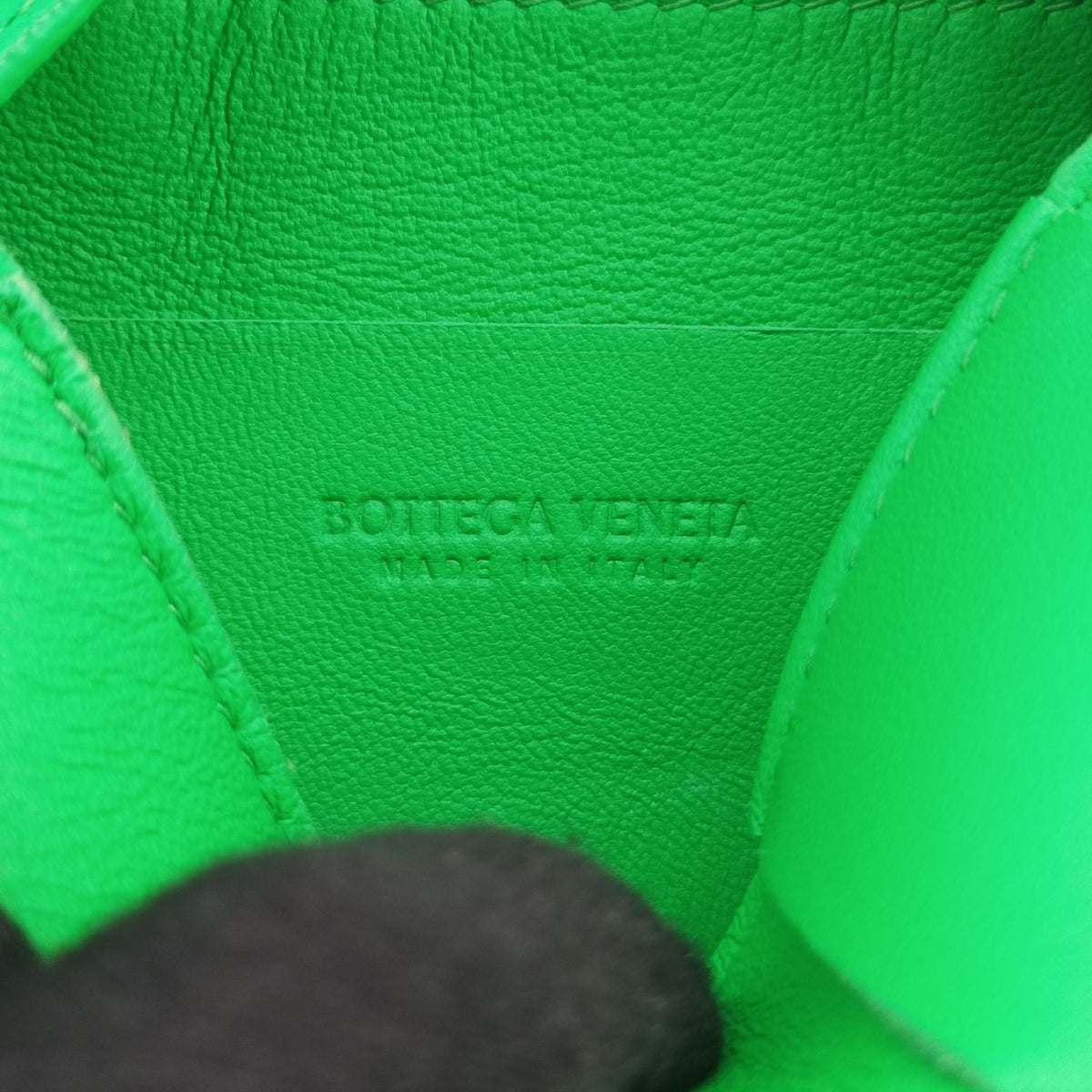 Vintage Bottega Veneta candy cassette Green lambskin  shoulderbag | stylenewstar