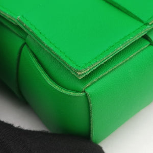 Vintage Bottega Veneta candy cassette Green lambskin  shoulderbag | stylenewstar