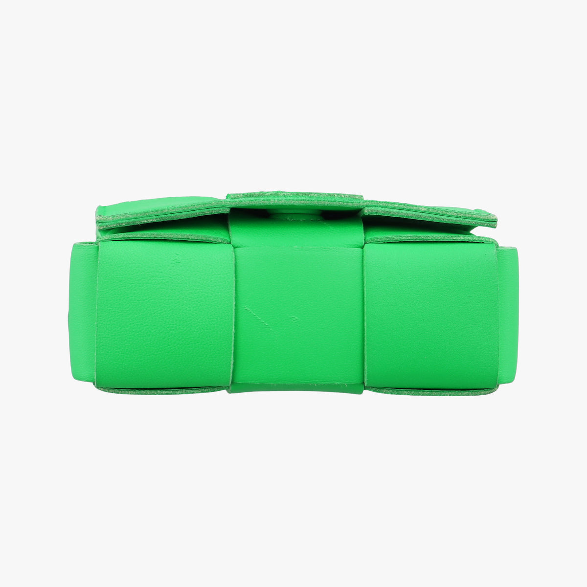 Vintage Bottega Veneta candy cassette Green lambskin  shoulderbag | stylenewstar