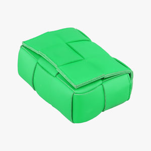Vintage Bottega Veneta candy cassette Green lambskin  shoulderbag | stylenewstar