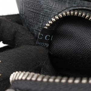 Pre-owned Gucci GG Supreme Retro Black PVC coated canvas 682933 bum bag/waist bag | stylenewstar
