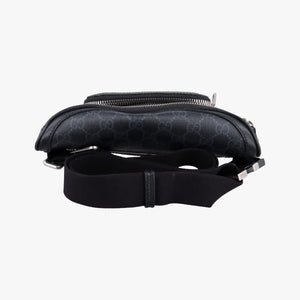 Pre-owned Gucci GG Supreme Retro Black PVC coated canvas 682933 bum bag/waist bag | stylenewstar