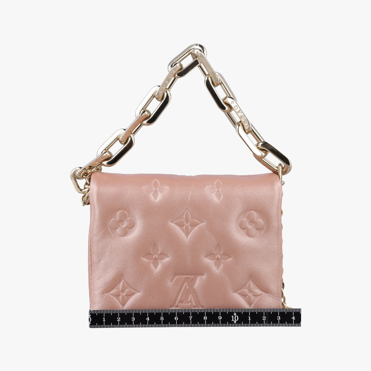 Pre-owned Louis Vuitton COUSSIN ROSE BALLERIN lambskin M21765 shoulderbag | stylenewstar