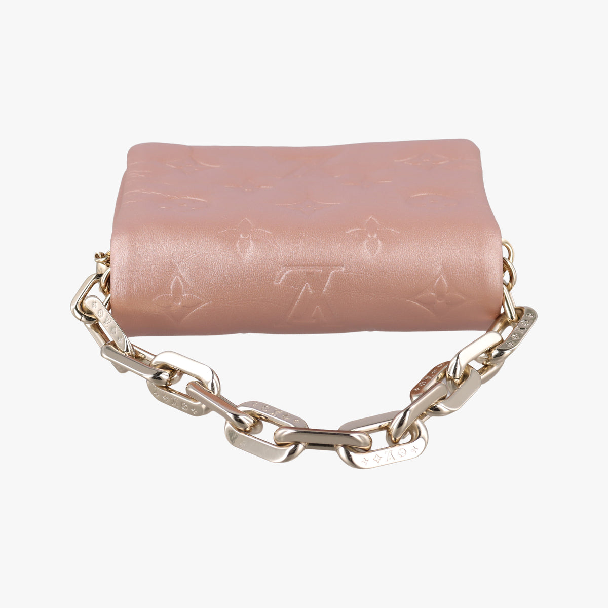 Pre-owned Louis Vuitton COUSSIN ROSE BALLERIN lambskin M21765 shoulderbag | stylenewstar