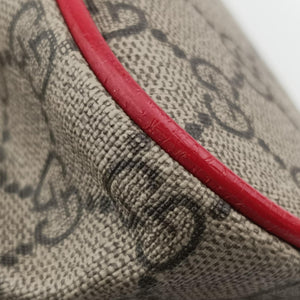 Secondhand Gucci GG Supreme Bosco PATCHED beige×multi PVC coated canvas 473887 shoulderbag | stylenewstar