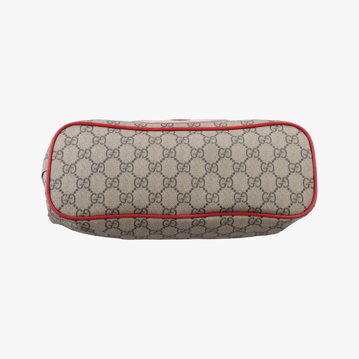 Secondhand Gucci GG Supreme Bosco PATCHED beige×multi PVC coated canvas 473887 shoulderbag | stylenewstar
