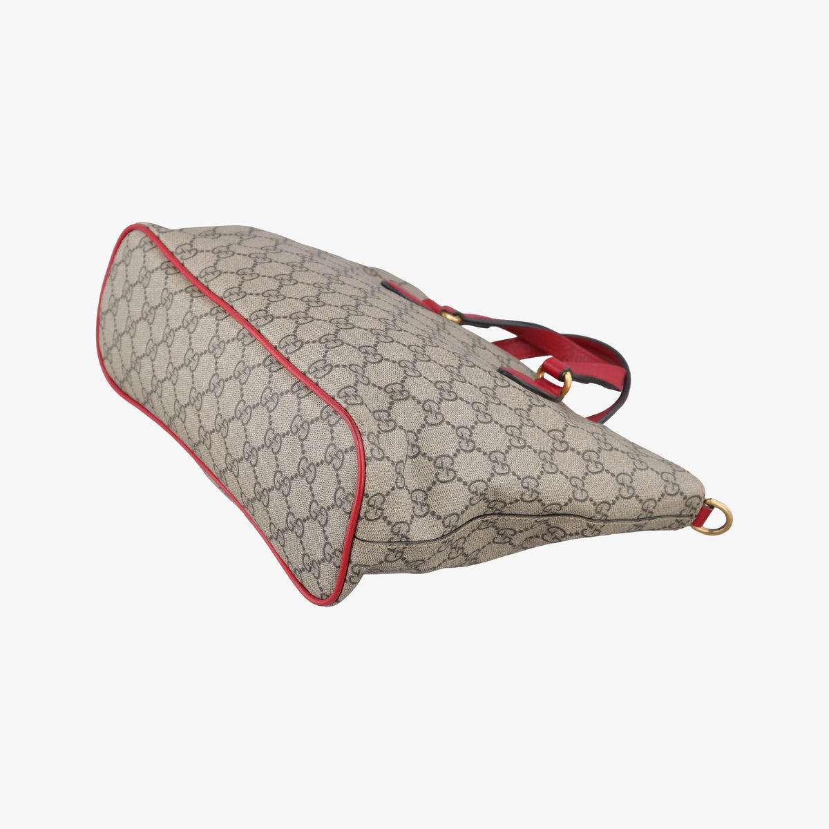 Secondhand Gucci GG Supreme Bosco PATCHED beige×multi PVC coated canvas 473887 shoulderbag | stylenewstar