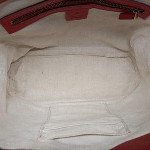 Secondhand Gucci GG Supreme Bosco PATCHED beige×multi PVC coated canvas 473887 shoulderbag | stylenewstar