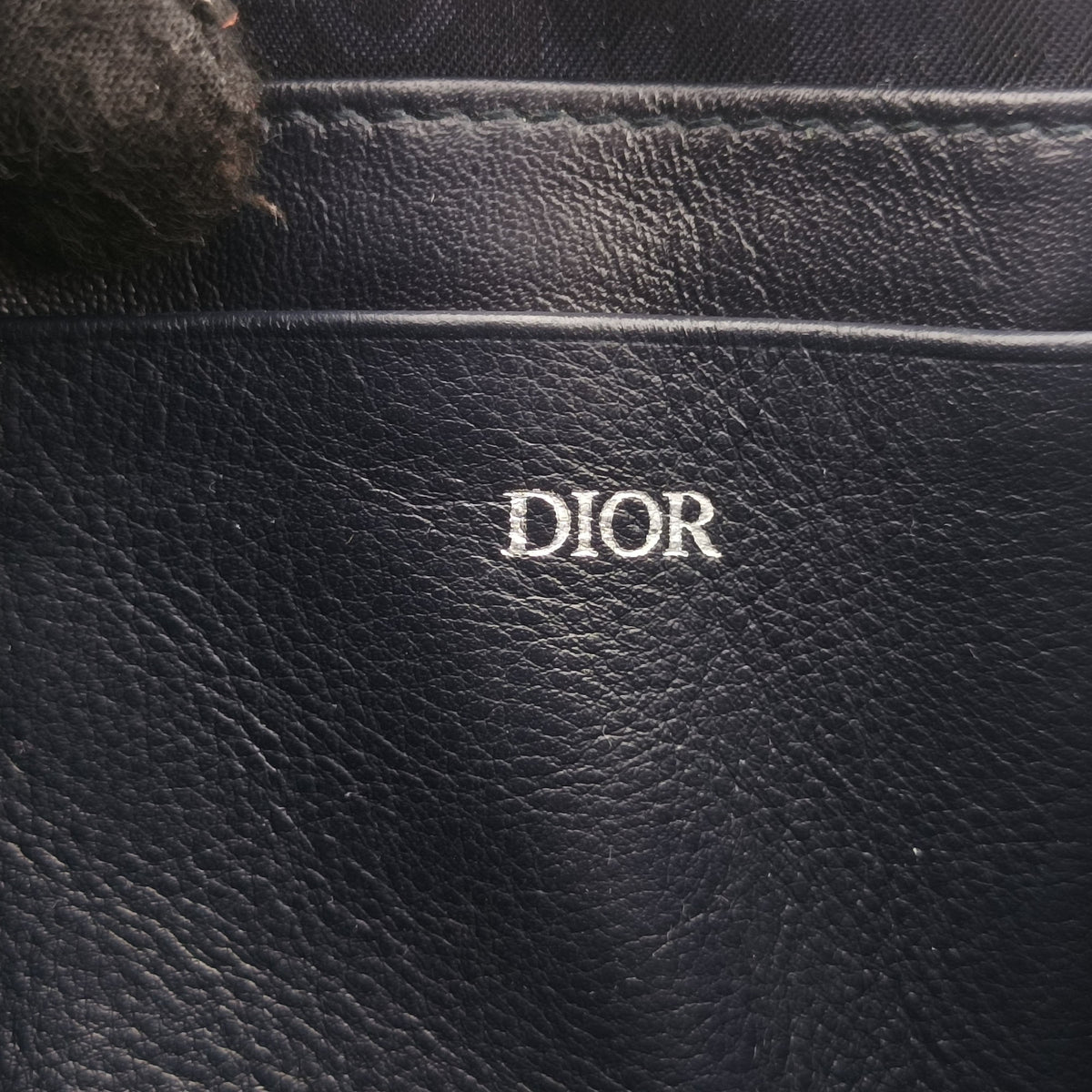 Pre-owned Christian Dior Air Jordan Wings Messenger Blue Leather 2NIBC119YWD shoulderbag | stylenewstar