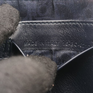 Pre-owned Christian Dior Air Jordan Wings Messenger Blue Leather 2NIBC119YWD shoulderbag | stylenewstar