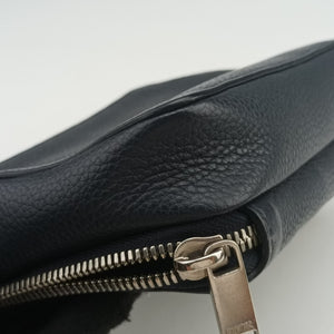 Pre-owned Christian Dior Air Jordan Wings Messenger Blue Leather 2NIBC119YWD shoulderbag | stylenewstar
