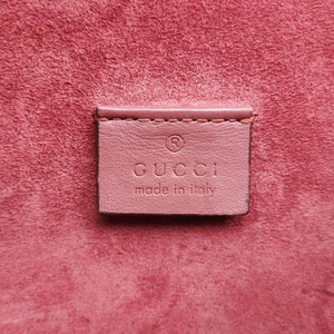 Pre-owned Gucci Dionysus beige×red PVC coated canvas × suede 421970 shoulderbag | stylenewstar