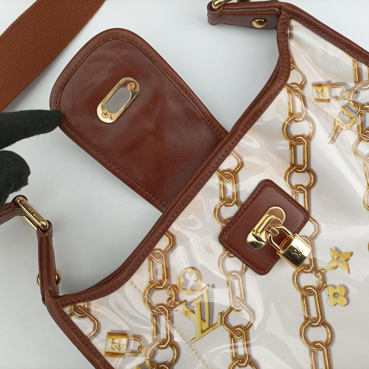 Pre-owned Louis Vuitton Musette Bron Monogram Charms M95158 shoulderbag | stylenewstar