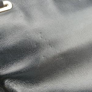 Pre-owned Valentino Rockstud Black Leather  shoulderbag | stylenewstar
