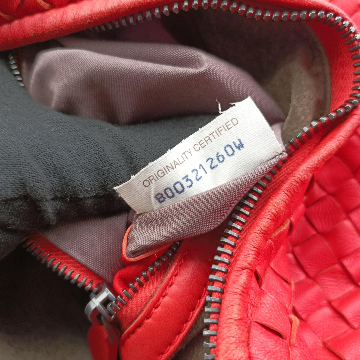 Pre-owned Bottega Veneta Intrecciato Red lambskin  handbag | stylenewstar