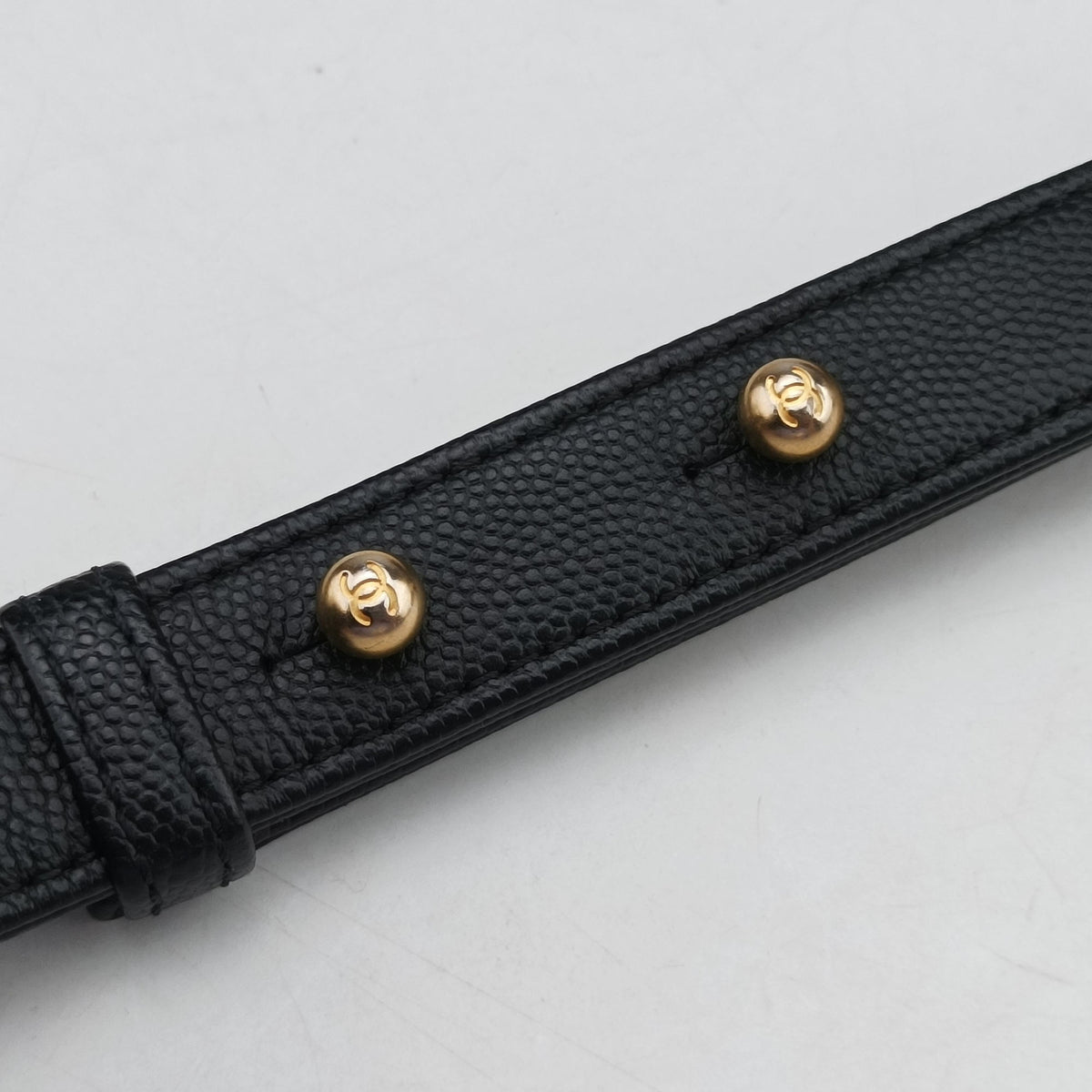 Vintage Chanel BOY CHANEL Black caviar skin A67085 shoulderbag | stylenewstar