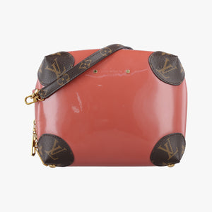Pre-owned Louis Vuitton Miroir Venice Vieux Rose Monogram Canvas×Vernis M53546 shoulderbag | stylenewstar