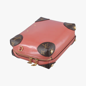 Pre-owned Louis Vuitton Miroir Venice Vieux Rose Monogram Canvas×Vernis M53546 shoulderbag | stylenewstar