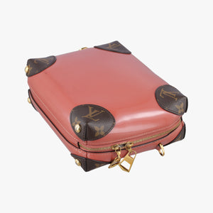Pre-owned Louis Vuitton Miroir Venice Vieux Rose Monogram Canvas×Vernis M53546 shoulderbag | stylenewstar