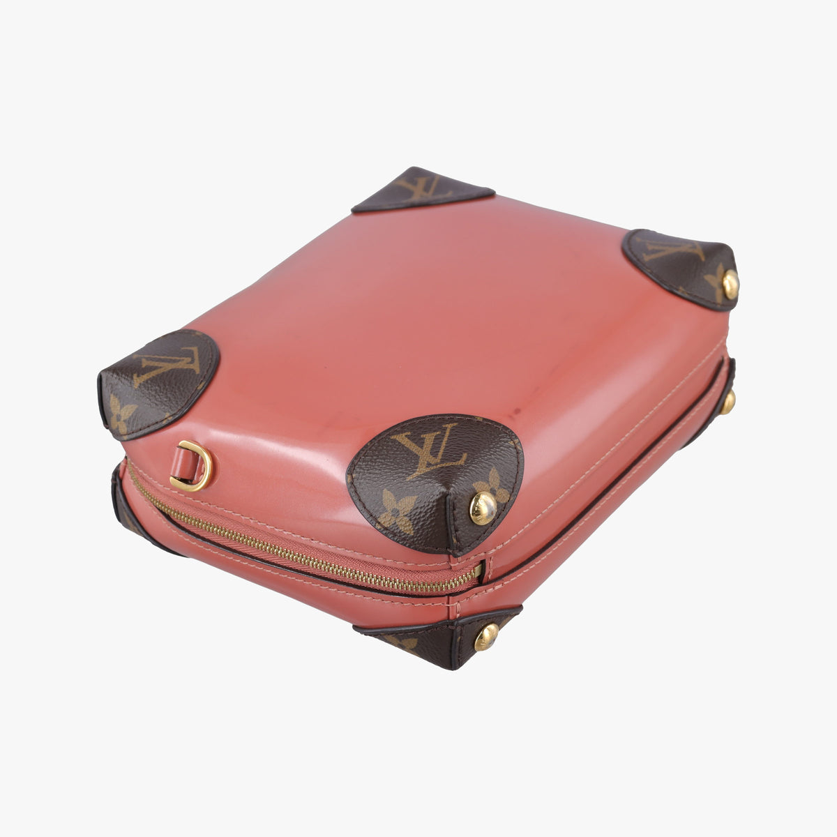 Pre-owned Louis Vuitton Miroir Venice Vieux Rose Monogram Canvas×Vernis M53546 shoulderbag | stylenewstar