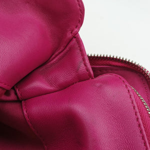 Pre-owned Christian Dior Cannage Dior Soft Shopping Rose lambskin  shoulderbag | stylenewstar