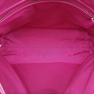 Pre-owned Christian Dior Cannage Dior Soft Shopping Rose lambskin  shoulderbag | stylenewstar