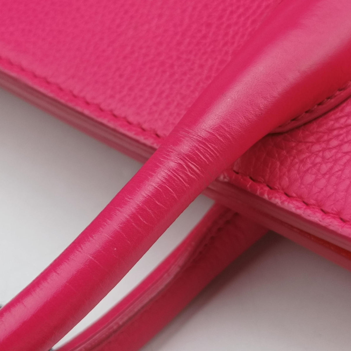 Pre-owned Christian Dior Dior Bar Pink Leather  handbag | stylenewstar