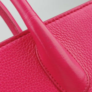 Pre-owned Christian Dior Dior Bar Pink Leather  handbag | stylenewstar