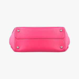 Pre-owned Christian Dior Dior Bar Pink Leather  handbag | stylenewstar