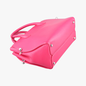 Pre-owned Christian Dior Dior Bar Pink Leather  handbag | stylenewstar