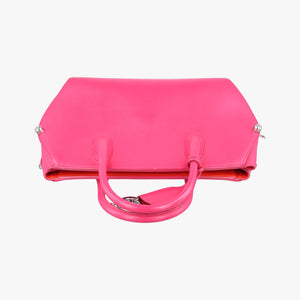 Pre-owned Christian Dior Dior Bar Pink Leather  handbag | stylenewstar