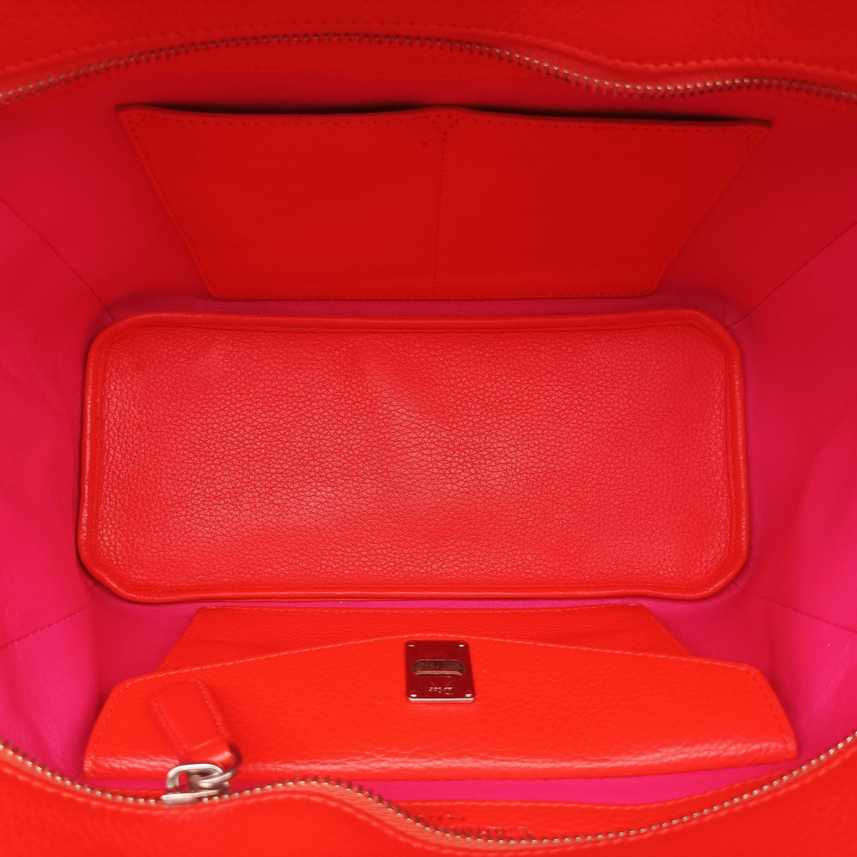 Pre-owned Christian Dior Dior Bar Pink Leather  handbag | stylenewstar