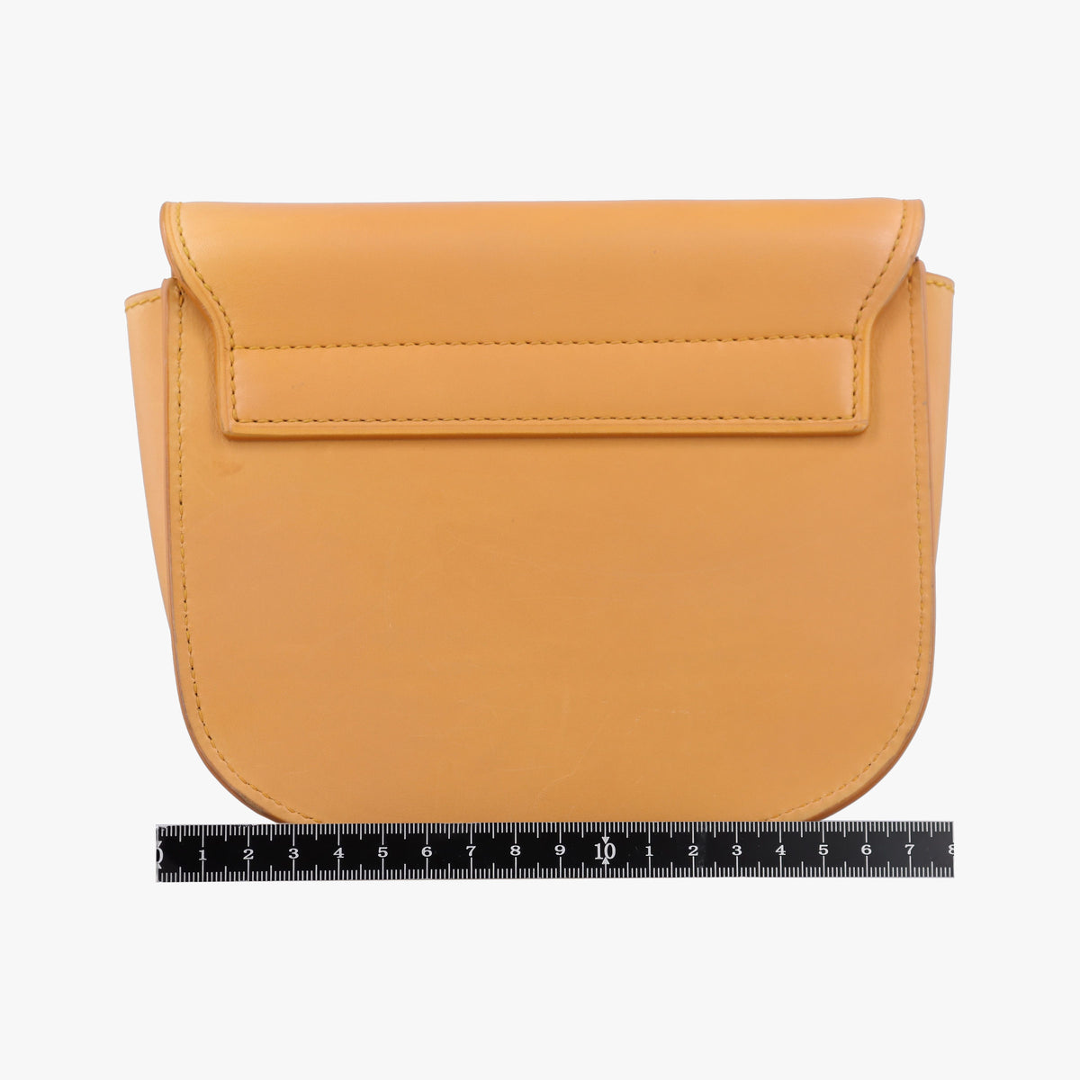 Pre-owned Yves Saint Laurent KAIA small Camel Leather 619740 shoulderbag | stylenewstar