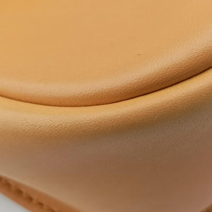 Pre-owned Yves Saint Laurent KAIA small Camel Leather 619740 shoulderbag | stylenewstar