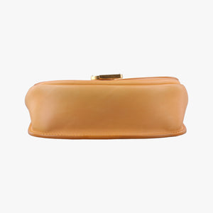 Pre-owned Yves Saint Laurent KAIA small Camel Leather 619740 shoulderbag | stylenewstar