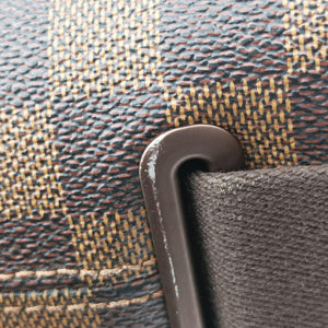 Pre-owned Louis Vuitton BROOKLYN MM EBENE Damier Canvas N51211 shoulderbag | stylenewstar