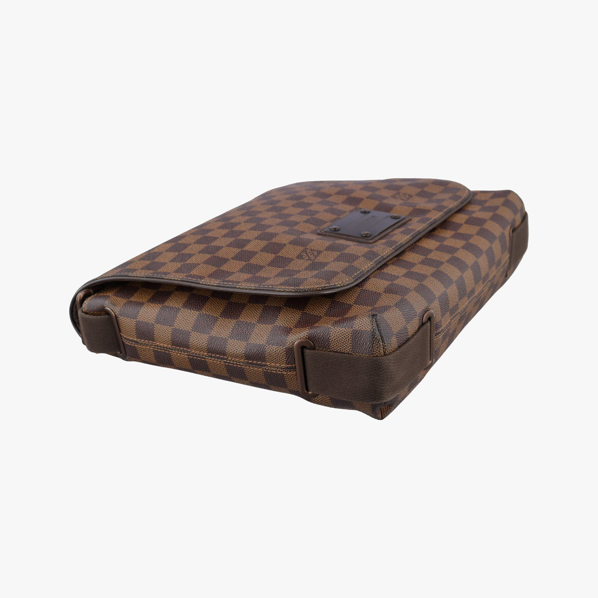 Pre-owned Louis Vuitton BROOKLYN MM EBENE Damier Canvas N51211 shoulderbag | stylenewstar