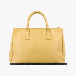Vintage Prada Galleria Yellow SAFFIANO Leather BN1786 shoulderbag | stylenewstar