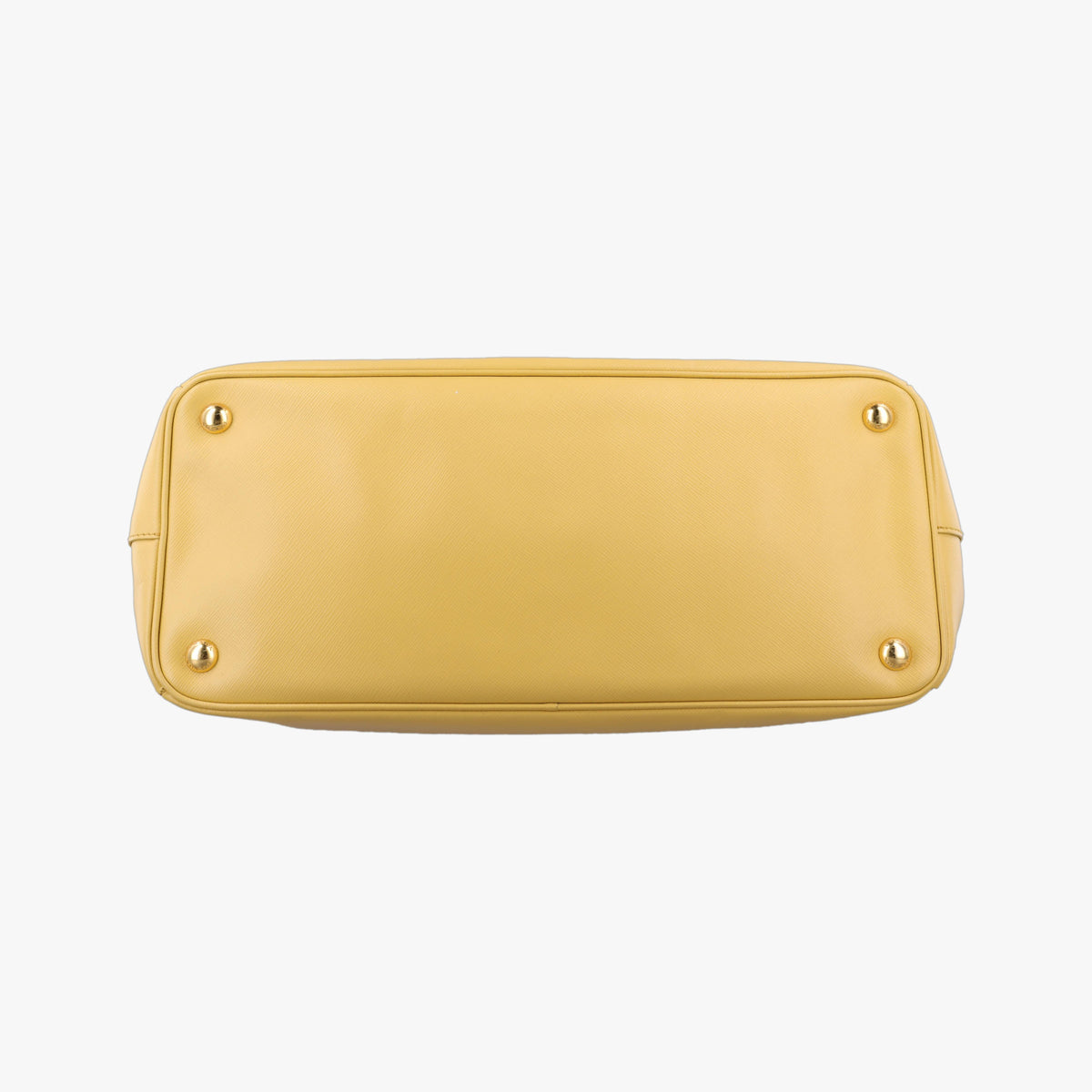 Vintage Prada Galleria Yellow SAFFIANO Leather BN1786 shoulderbag | stylenewstar